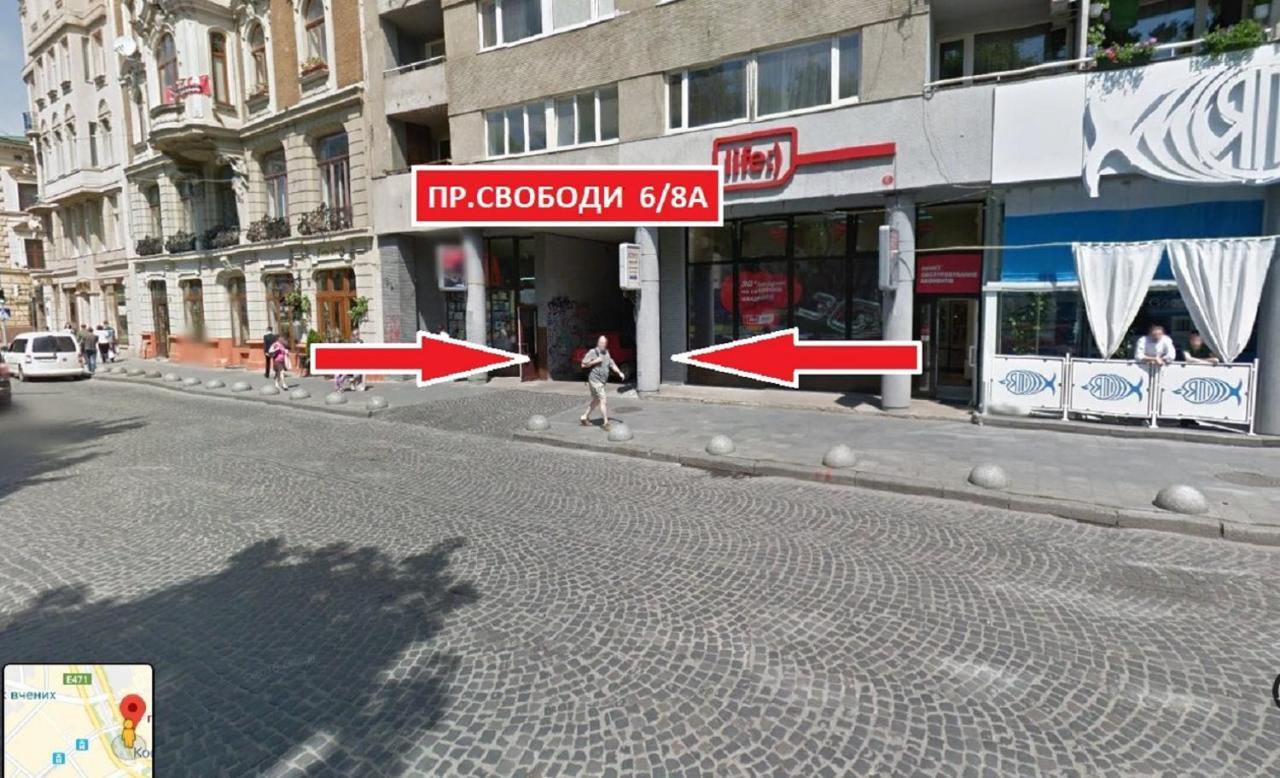 Apartments On Svobody Avenue- The Center Of Lviv Eksteriør billede
